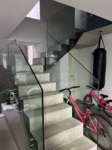 Barandilla de cristal