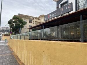 Barandillas de cristal